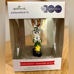 Bugs Bunny as ELF Christmas Ornament- New in Box